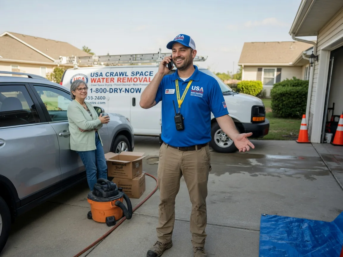 Crawl Space Water Removal Harriet, AR FAQs